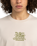 The Element Mens Timber Skeleton Gang T-Shirt in Oat Milk