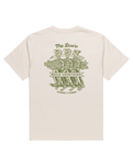 The Element Mens Timber Skeleton Gang T-Shirt in Oat Milk