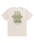 The Element Mens Timber Skeleton Gang T-Shirt in Oat Milk