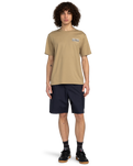 The Element Mens Timber Icons T-Shirt in Khaki