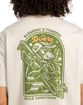 The Element Mens Timber Carry T-Shirt in Oat Milk