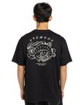 Aligator T-Shirt in Flint Black