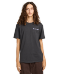4 Elements T-Shirt in Off Black
