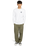 Path Ahead Long Sleeve T-Shirt in Optic White