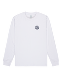 Path Ahead Long Sleeve T-Shirt in Optic White