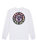 Path Ahead Long Sleeve T-Shirt in Optic White