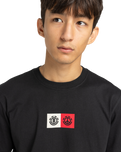 Dual T-Shirt in Flint Black