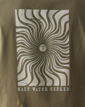 Kaleidoscope T-Shirt in Faded Khaki