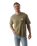 The Salt Water Seeker Mens Kaleidoscope T-Shirt in Faded Khaki