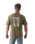 The Salt Water Seeker Mens Kaleidoscope T-Shirt in Faded Khaki