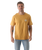 The Salt Water Seeker Mens Kaleidoscope T-Shirt in Faded Mustard