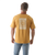 The Salt Water Seeker Mens Kaleidoscope T-Shirt in Faded Mustard