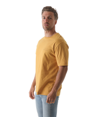 The Salt Water Seeker Mens Sunset Sessions T-Shirt in Faded Mustard
