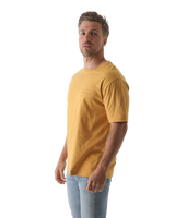 The Salt Water Seeker Mens Sunset Sessions T-Shirt in Faded Mustard