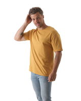 The Salt Water Seeker Mens Sunset Sessions T-Shirt in Faded Mustard