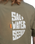 The Salt Water Seeker Mens Demiray T-Shirt in Faded Khaki