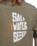 The Salt Water Seeker Mens Demiray T-Shirt in Faded Khaki