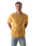 The Salt Water Seeker Mens Map 3.0 T-Shirt in Faded Mustard
