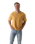 The Salt Water Seeker Mens Map 3.0 T-Shirt in Faded Mustard