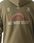 Texas Hoodie in Faded Khaki