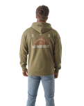 The Salt Water Seeker Mens Texas Hoodie in Faded Khaki