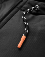 Oceanic Insulated Jacket in Black & Retro Orange