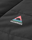 Oceanic Insulated Jacket in Black & Retro Orange