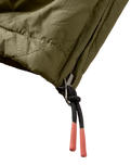 Oceanic Insulated Jacket in Black & Khaki