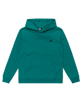 The Quiksilver Boys Boys Basic Hoodie in Teal Green