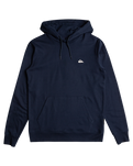 The Quiksilver Boys Boys Basic Hoodie in Navy Blazer
