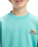 The Quiksilver Boys Boys Spin Cycle Crew Sweatshirt in Aqua Sky