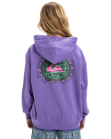 The Quiksilver Boys Boys Apog Heritage Hoodie in Dusted Peri