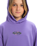 The Quiksilver Boys Boys Apog Heritage Hoodie in Dusted Peri