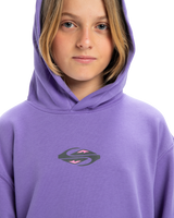 The Quiksilver Boys Boys Apog Heritage Hoodie in Dusted Peri