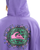 The Quiksilver Boys Boys Apog Heritage Hoodie in Dusted Peri