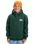 The Quiksilver Boys Boys Sherpa Zip Fleece Jacket in Trekking Green