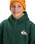 The Quiksilver Boys Boys Sherpa Zip Fleece Jacket in Trekking Green