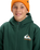 The Quiksilver Boys Boys Sherpa Zip Fleece Jacket in Trekking Green
