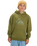 Boys Comp Logo Hoodie in Loden Green