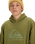 Boys Comp Logo Hoodie in Loden Green