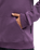 The Quiksilver Boys Boys Omni Logo Hoodie in Grape Jam