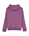 The Quiksilver Boys Boys Omni Logo Hoodie in Grape Jam