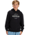 The Quiksilver Boys Boys Graphic Hoodie in Black