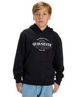 The Quiksilver Boys Boys Graphic Hoodie in Black