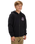 Boys Graphic Zip Hoodie in Black