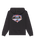 Boys Graphic Zip Hoodie in Black
