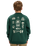 The Quiksilver Boys Boys Salt Water Graphic Sweatshirt in Trekking Green