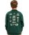 The Quiksilver Boys Boys Salt Water Graphic Sweatshirt in Trekking Green