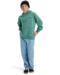 Boys Salt Water Graphic Hoodie in Deep Sea