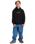 Boys Salt Water Graphic Hoodie in Black